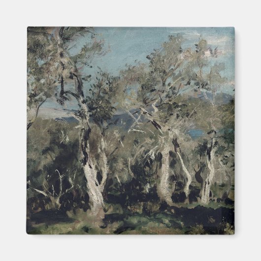 コルフ、オリーブ1912年 マグネット (正面)