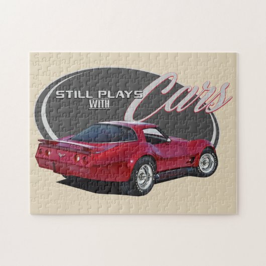 コルベットが付いているまだ演劇 ジグソーパズル (横)