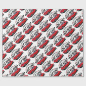 コルベットが付いているまだ演劇 ラッピングペーパー (フラット)