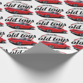 コルベットが付いているまだ演劇 ラッピングペーパー (角)