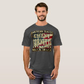 コルベットのアカエイ-米国で造られるクラシックな車 Tシャツ (正面フル)