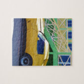 コルベットのクラシックなアカエイ ジグソーパズル (横)