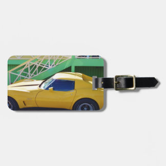 コルベットのクラシックなアカエイ ラゲッジタグ