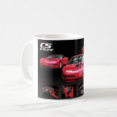 コルベットのマグ2 コーヒーマグカップ (正面左)