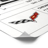 コルベットの技術設計 ポスター (角)
