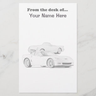 コルベットの文房具 便箋