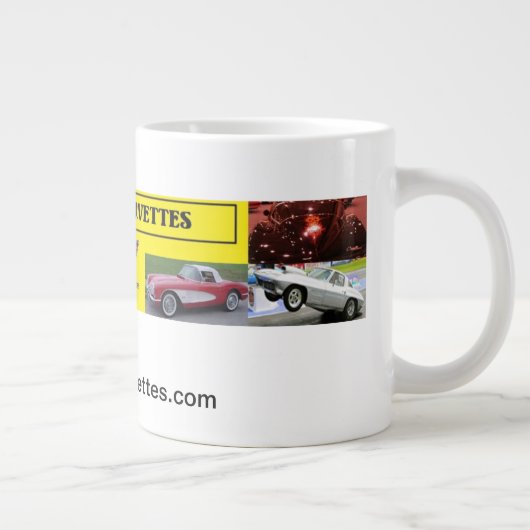 コルベットの根本的なマグ ジャンボコーヒーマグカップ (右)