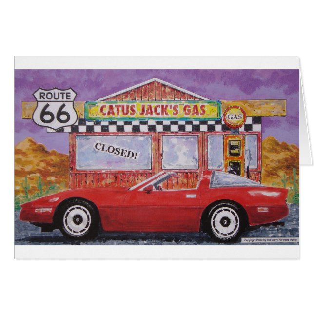 コルベットの絵画005 (正面横)