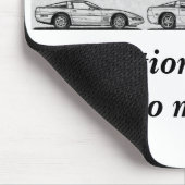 コルベットの進化 マウスパッド (コーナー)