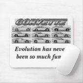 コルベットの進化 マウスパッド (マウス)