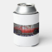 コルベットスティングレイオンバーンウッドデザイン 缶クーラー (缶裏面)