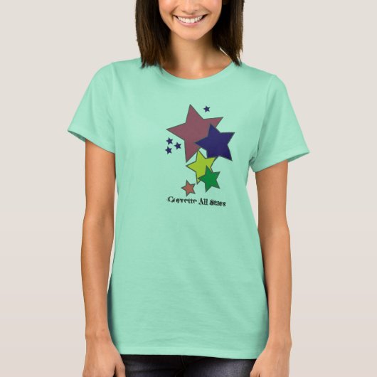 コルベット全星、コルベット全星!! Tシャツ (正面)