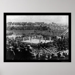 コルベット対フィッツシモンズボクシング試合番号1897 ポスター