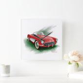 コルベット時計 スクエア壁時計 (ホーム)