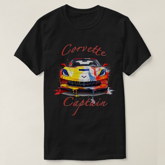 コルベット船長 Tシャツ (デザイン正面)