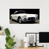 コルベット：アメリカのスポーツカー ポスター (ホームオフィス)