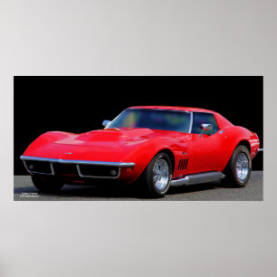 コルベット: アメリカ人のスポーツ・カー ポスター