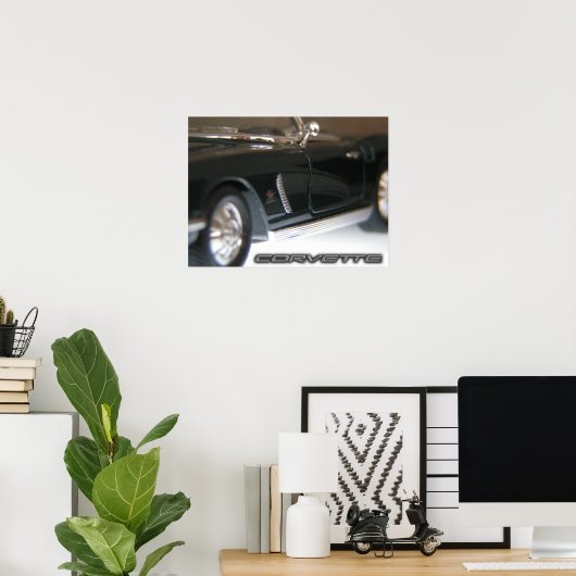 コルベット ポスター (ホームオフィス)