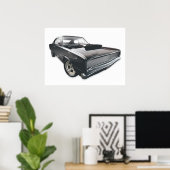 コルベット ポスター (ホームオフィス)