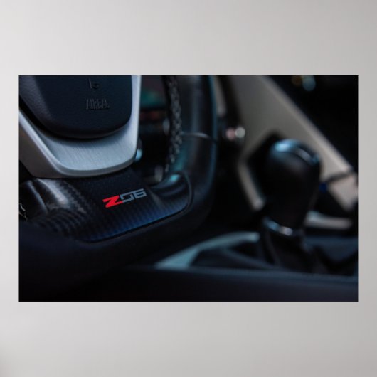 コルベットC7 Z06 ポスター (正面)