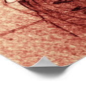 コルベットC7R Z06スケッチポスター ポスター (角)