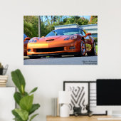 コルベットZ06 ポスター (ホームオフィス)