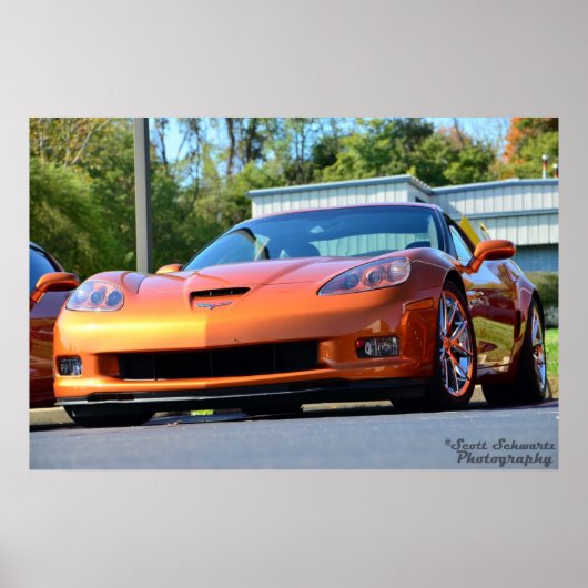 コルベットZ06 ポスター (正面)