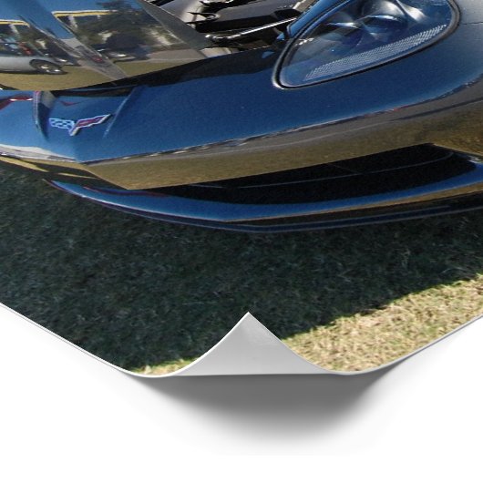 コルベットZ06 ポスター (角)