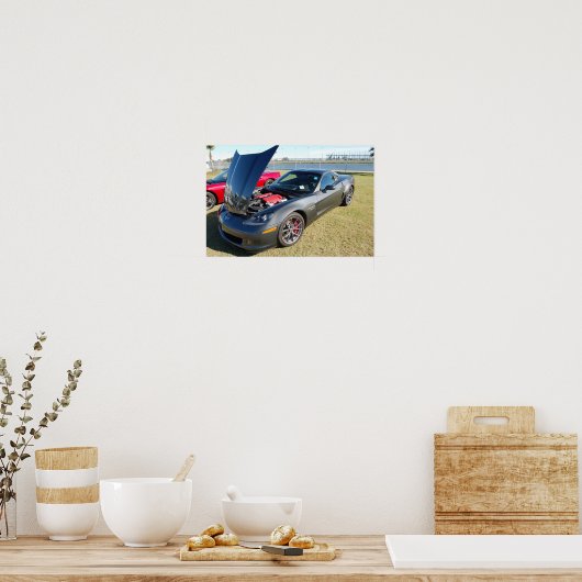 コルベットZ06 ポスター (キッチン)