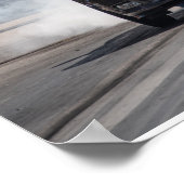 コルベットZR1バーンアウト ポスター (角)