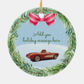 コルベメリーットクリスマスセラミックオーナメント セラミックオーナメント (裏面)