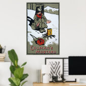 コルマンの温菜1900年 ポスター (ホームオフィス)