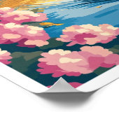 コルマールフランスアートヴィンテージトラベルイラストレーション ポスター (角)