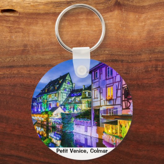コルマールマグネット、リトルヴェネツィア キーホルダー (正面)