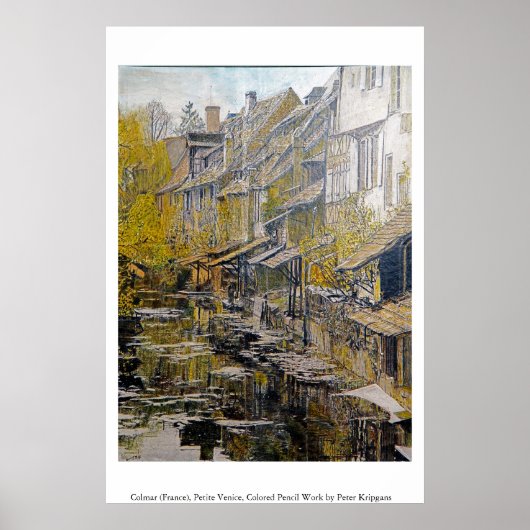 コルマール（フランス），プチヴェネツィア ポスター (正面)