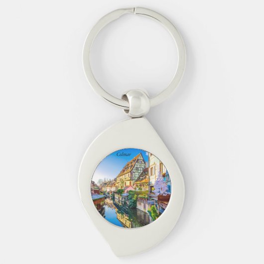 コルマール・リトルヴェネツィア キーホルダー (正面)