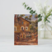 コルレットの家はケイグネスにあるピエール=オーギュスト・ルノイ ポストカード (スタンド正面)