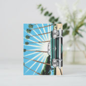 コルヴァアポップ・アートのアートパームツリー ポストカード (スタンド正面)