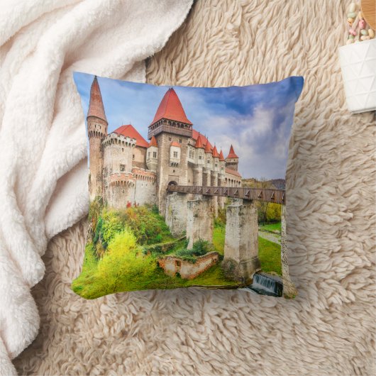 コルヴィン城 クッション (ブランケット)