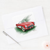 コルヴェットスクエアステッカー スクエアシール (封筒)