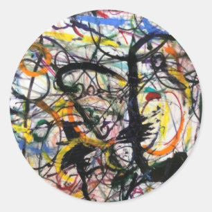 コルヴス（クロウ）抽象芸術ジェフハンカマーアルチュンクハウス ラウンドシール