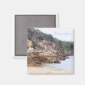 コルーニャ, スペイン | サンディベイ海洋入口 マグネット (正面/裏面)