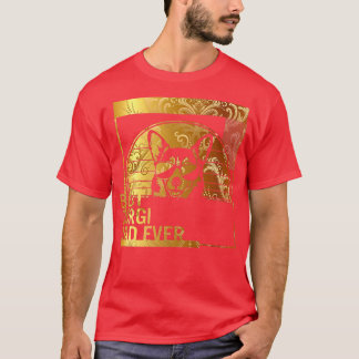 コル最高のギパパエバードッグパパギフト男性へドッグファス Tシャツ