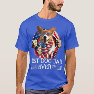 コル最高のギパパリーバーアメリカ国旗7月の贈り物4日 Tシャツ