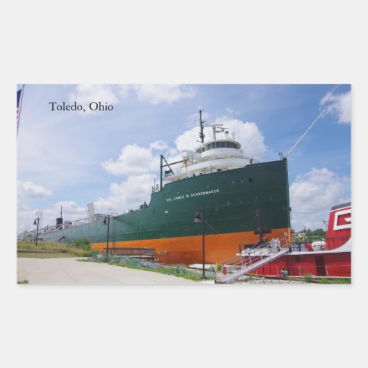 コル・ジェームス・M・ショーンメーカーのステッカー 長方形シール (正面)