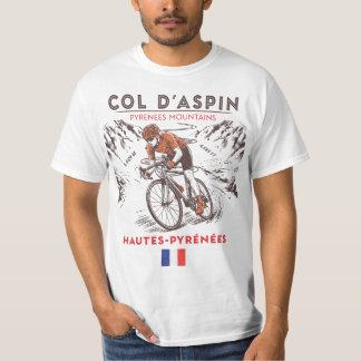 コル・ダスペン サイクリングTシャツ | ピレネー山脈 Tシャツ