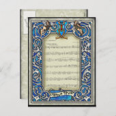 コル・ニドレ(ハイ・ホリデー・ポストカード) シーズンポストカード (正面/裏面)