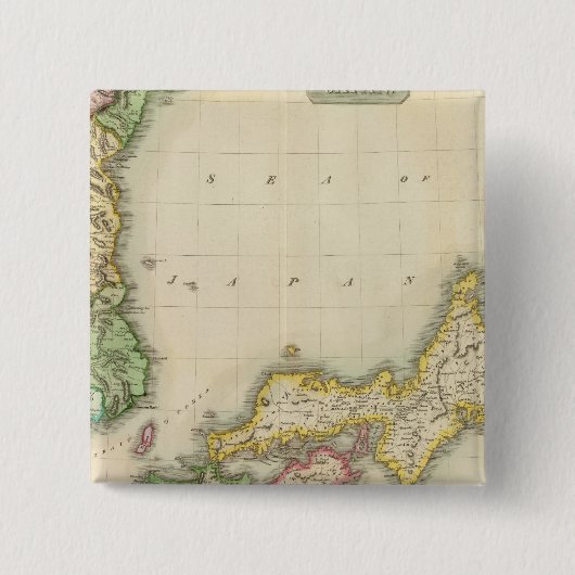 コレア（日本） 缶バッジ (正面)