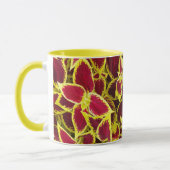 コレウカラフルス植葉物フローラ マグカップ (左)