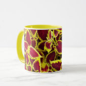 コレウカラフルス植葉物フローラ マグカップ (正面左)